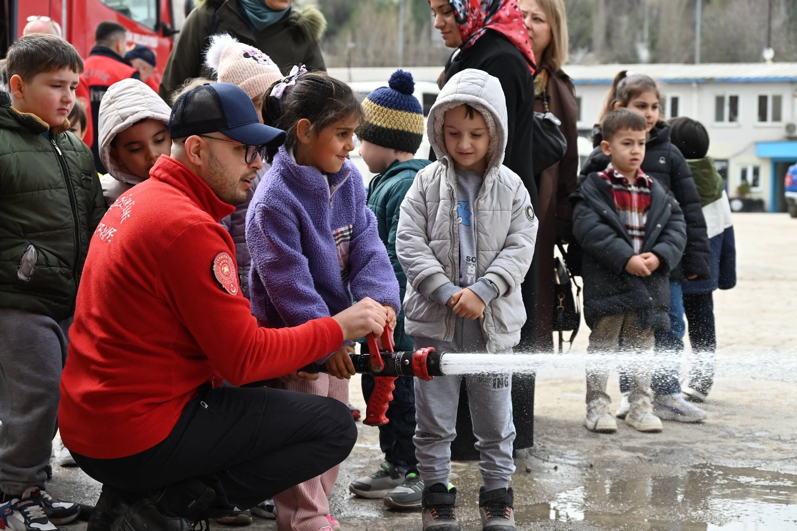 Bozüyük’te Miniklere Yangın Güvenliği Eğitimi